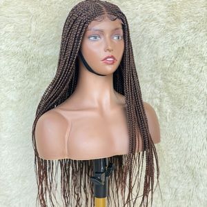 Braided conrow wig